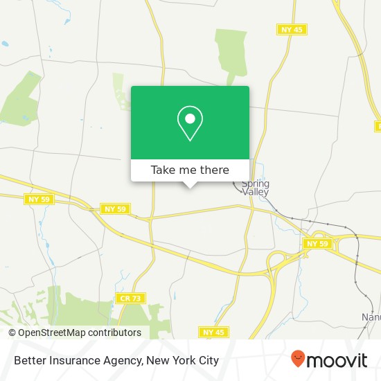 Better Insurance Agency map