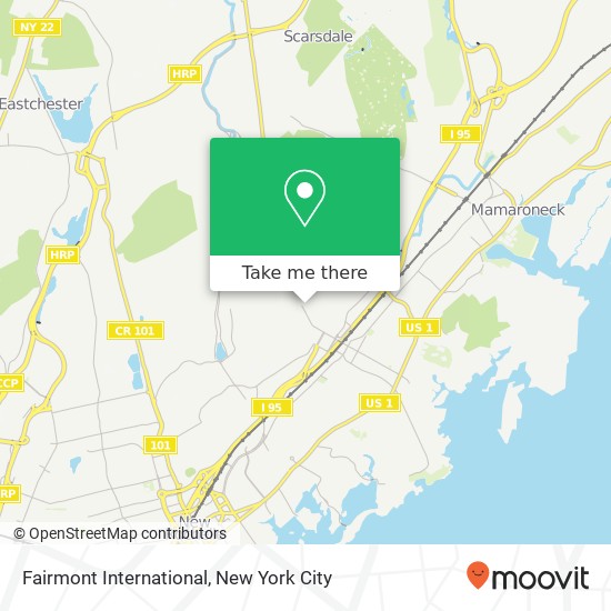 Mapa de Fairmont International