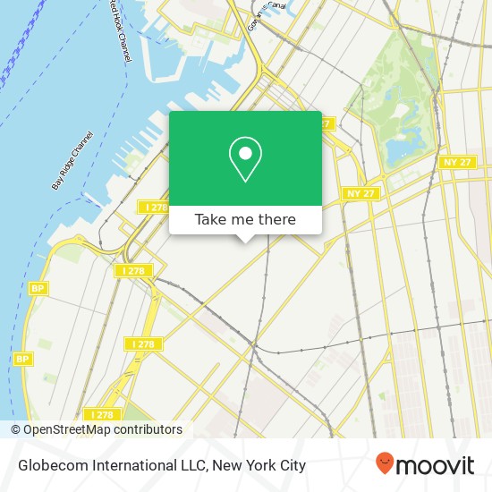 Mapa de Globecom International LLC