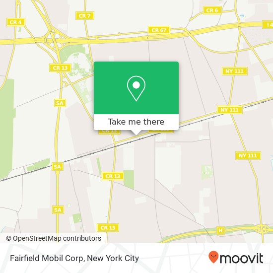 Mapa de Fairfield Mobil Corp