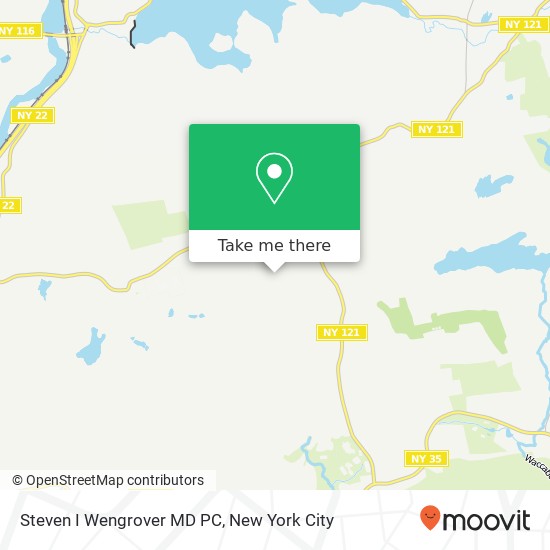 Steven I Wengrover MD PC map