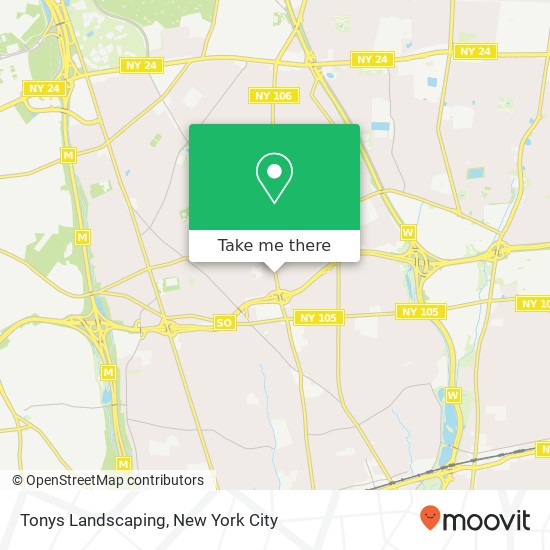 Mapa de Tonys Landscaping