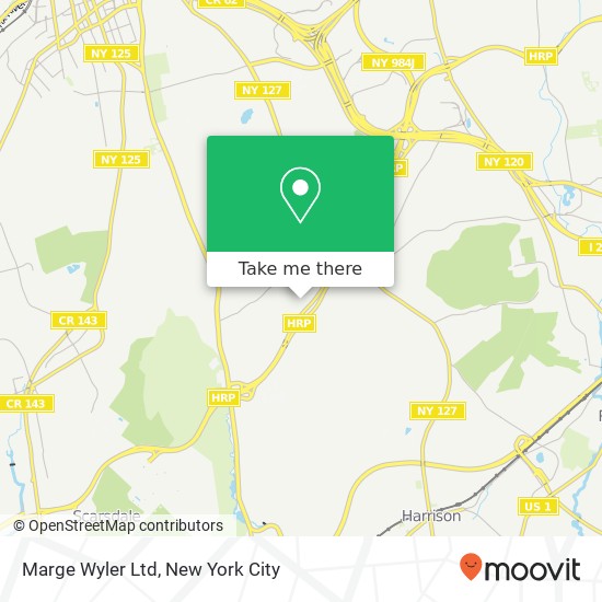 Marge Wyler Ltd map