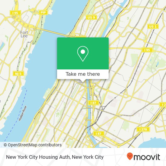 New York City Housing Auth map