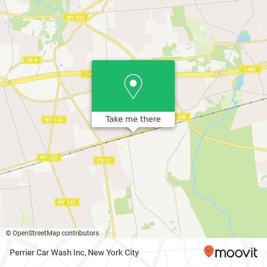 Mapa de Perrier Car Wash Inc