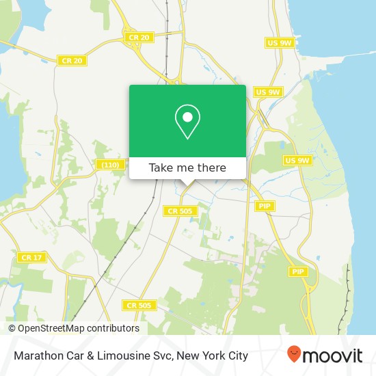 Marathon Car & Limousine Svc map