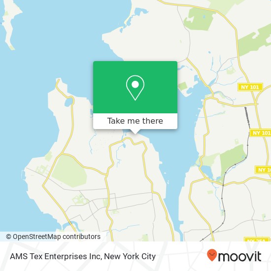 AMS Tex Enterprises Inc map