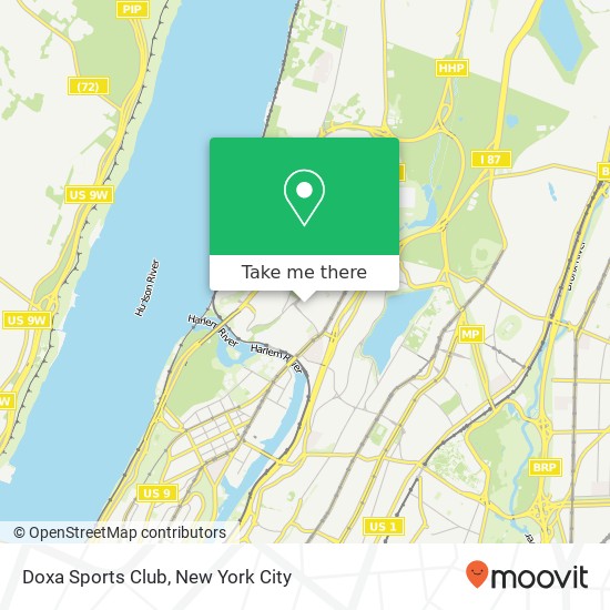 Doxa Sports Club map