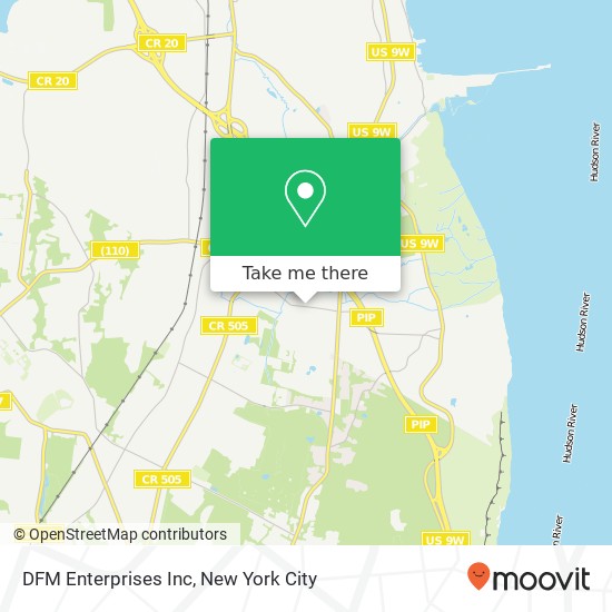 DFM Enterprises Inc map