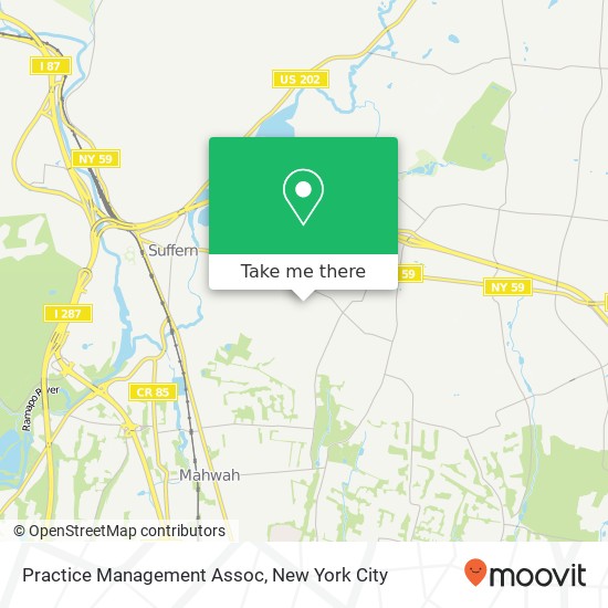 Practice Management Assoc map