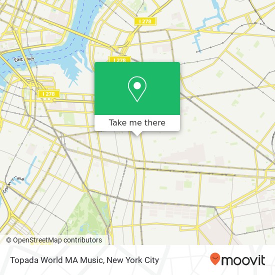 Topada World MA Music map