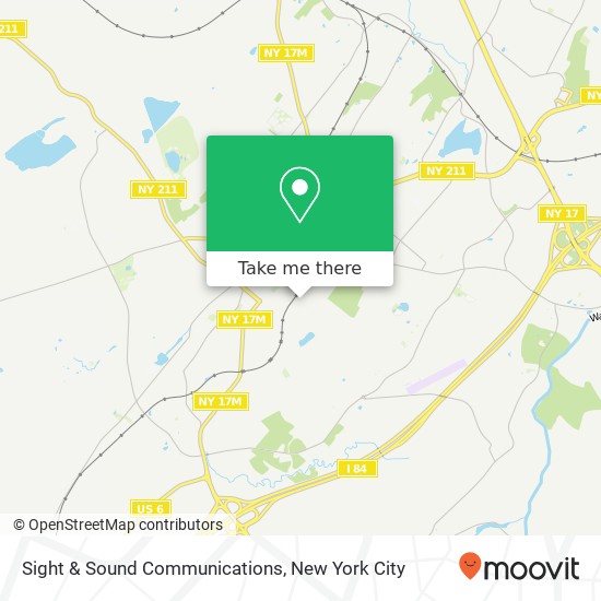 Sight & Sound Communications map