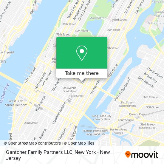 Mapa de Gantcher Family Partners LLC