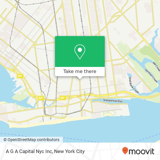 A G A Capital Nyc Inc map