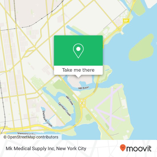 Mapa de Mk Medical Supply Inc