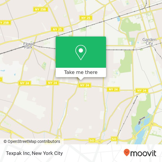 Texpak Inc map