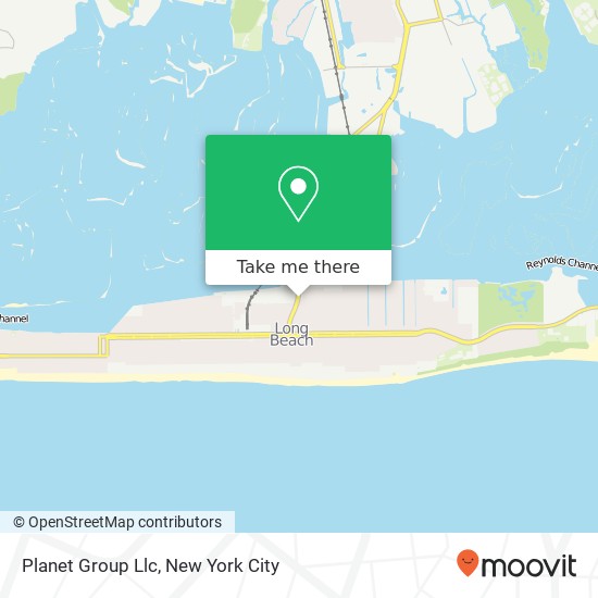 Planet Group Llc map