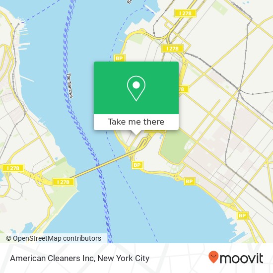 American Cleaners Inc map