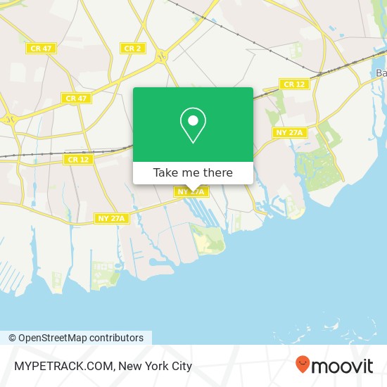 MYPETRACK.COM map