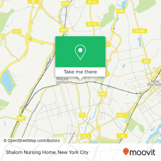 Mapa de Shalom Nursing Home