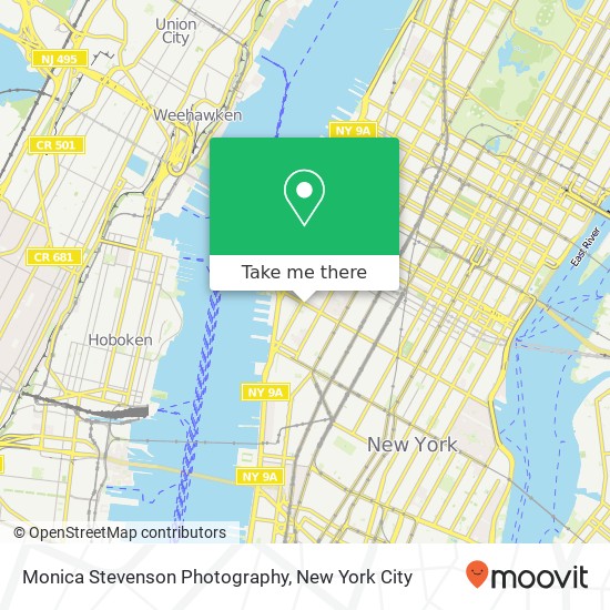 Monica Stevenson Photography map