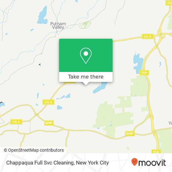 Chappaqua Full Svc Cleaning map