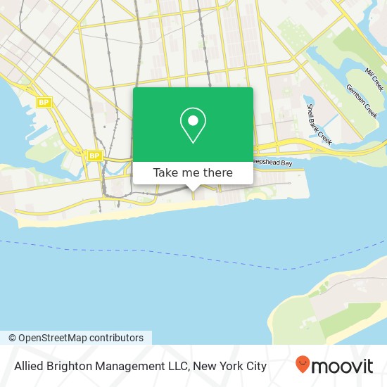 Mapa de Allied Brighton Management LLC