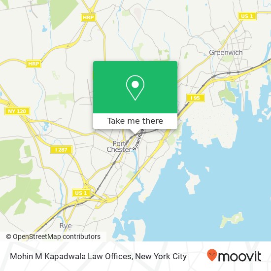 Mohin M Kapadwala Law Offices map