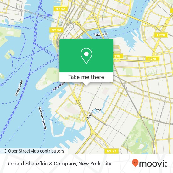 Richard Sherefkin & Company map