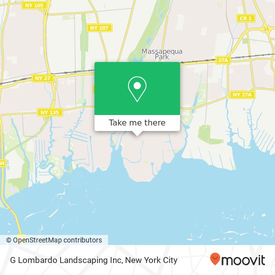 G Lombardo Landscaping Inc map