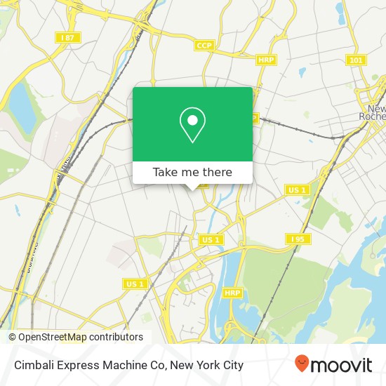 Mapa de Cimbali Express Machine Co