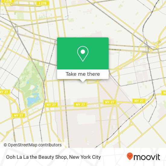 Ooh La La the Beauty Shop map