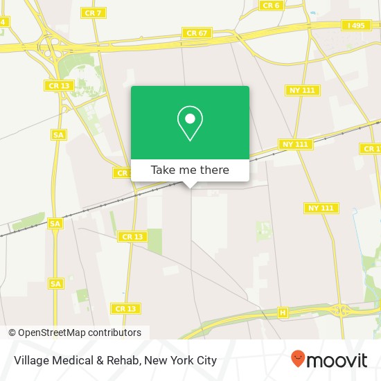 Mapa de Village Medical & Rehab