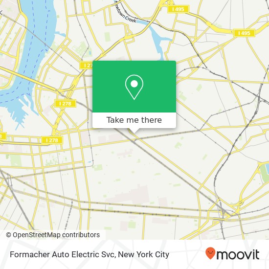 Formacher Auto Electric Svc map