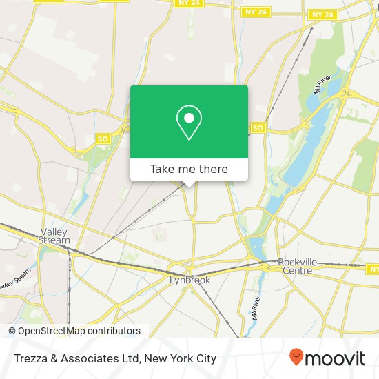 Trezza & Associates Ltd map