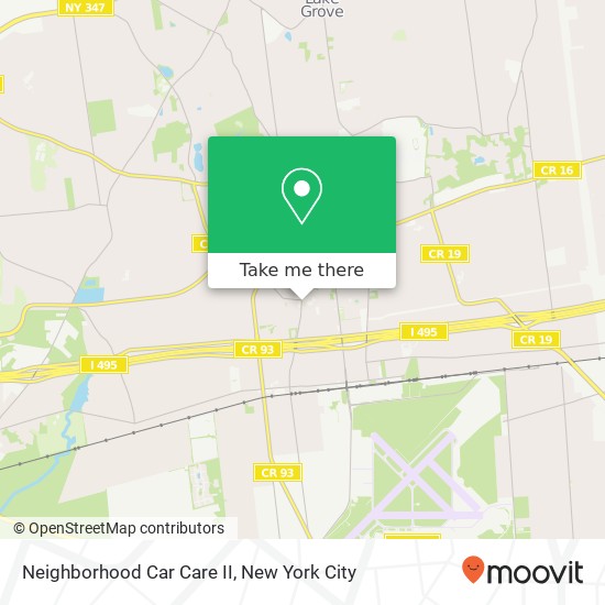 Mapa de Neighborhood Car Care II