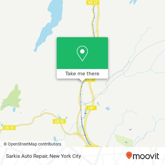 Sarkis Auto Repair map