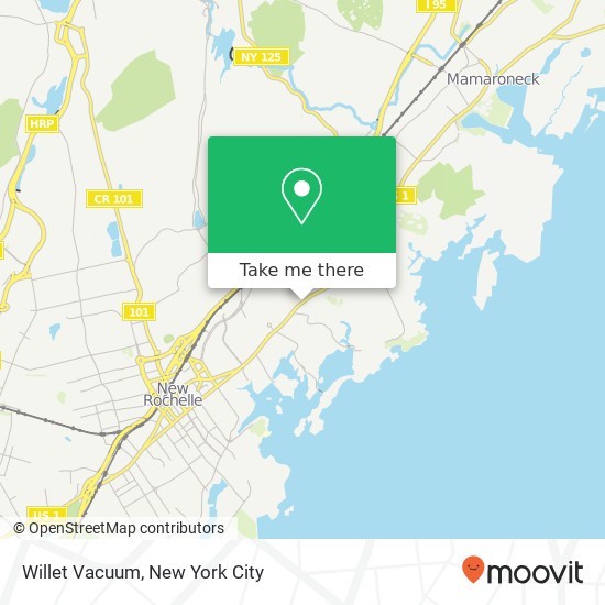 Mapa de Willet Vacuum