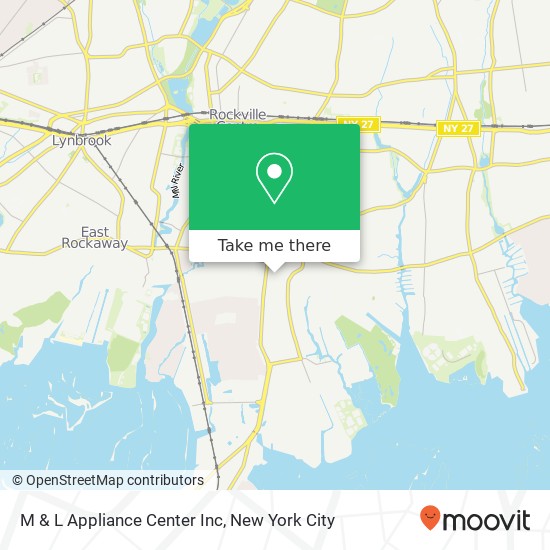 M & L Appliance Center Inc map