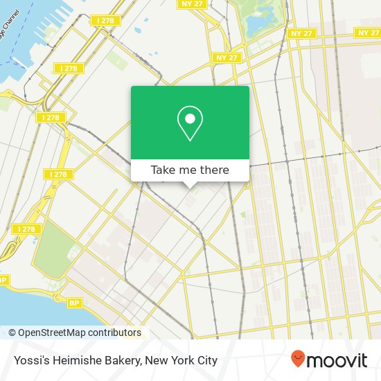 Mapa de Yossi's Heimishe Bakery