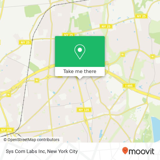 Sys Com Labs Inc map