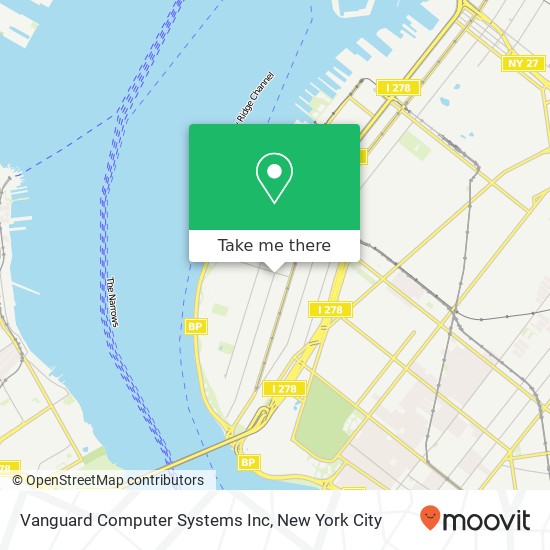 Mapa de Vanguard Computer Systems Inc