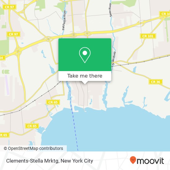 Clements-Stella Mrktg map