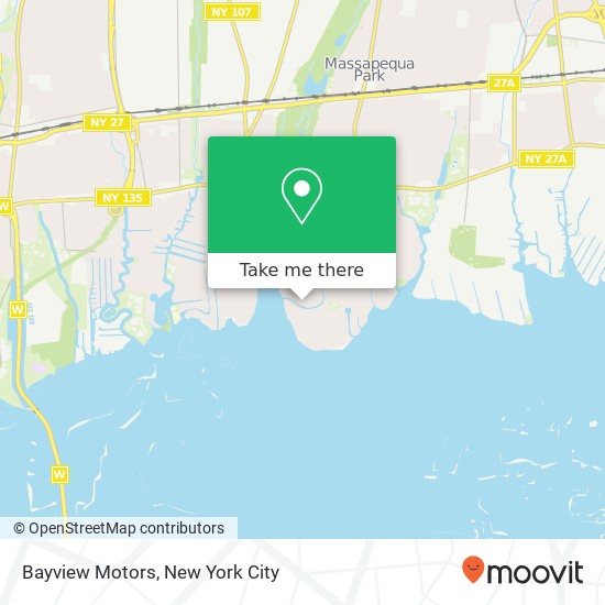 Bayview Motors map
