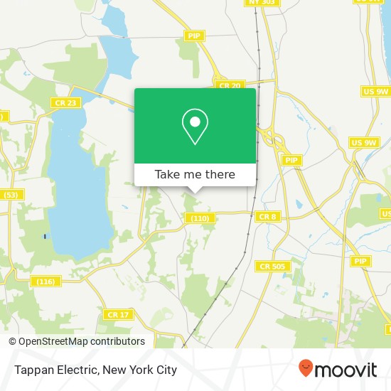 Mapa de Tappan Electric