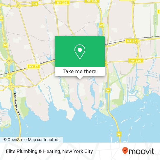 Elite Plumbing & Heating map