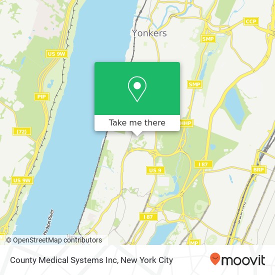 County Medical Systems Inc map