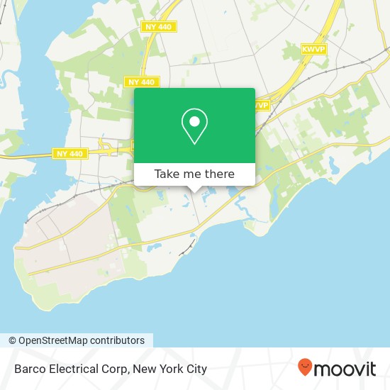Barco Electrical Corp map
