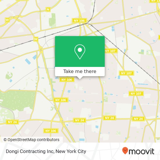 Dongi Contracting Inc map