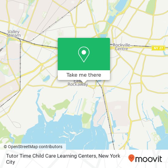 Tutor Time Child Care Learning Centers map